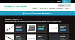 Desktop Screenshot of pharmasurg.com